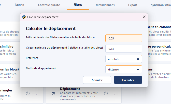 Déplacement
